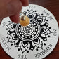 Pendulum Board - Mandala Flower White