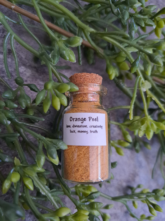 Orange Peel Powder, organic - Magick Herbs (Bagged)