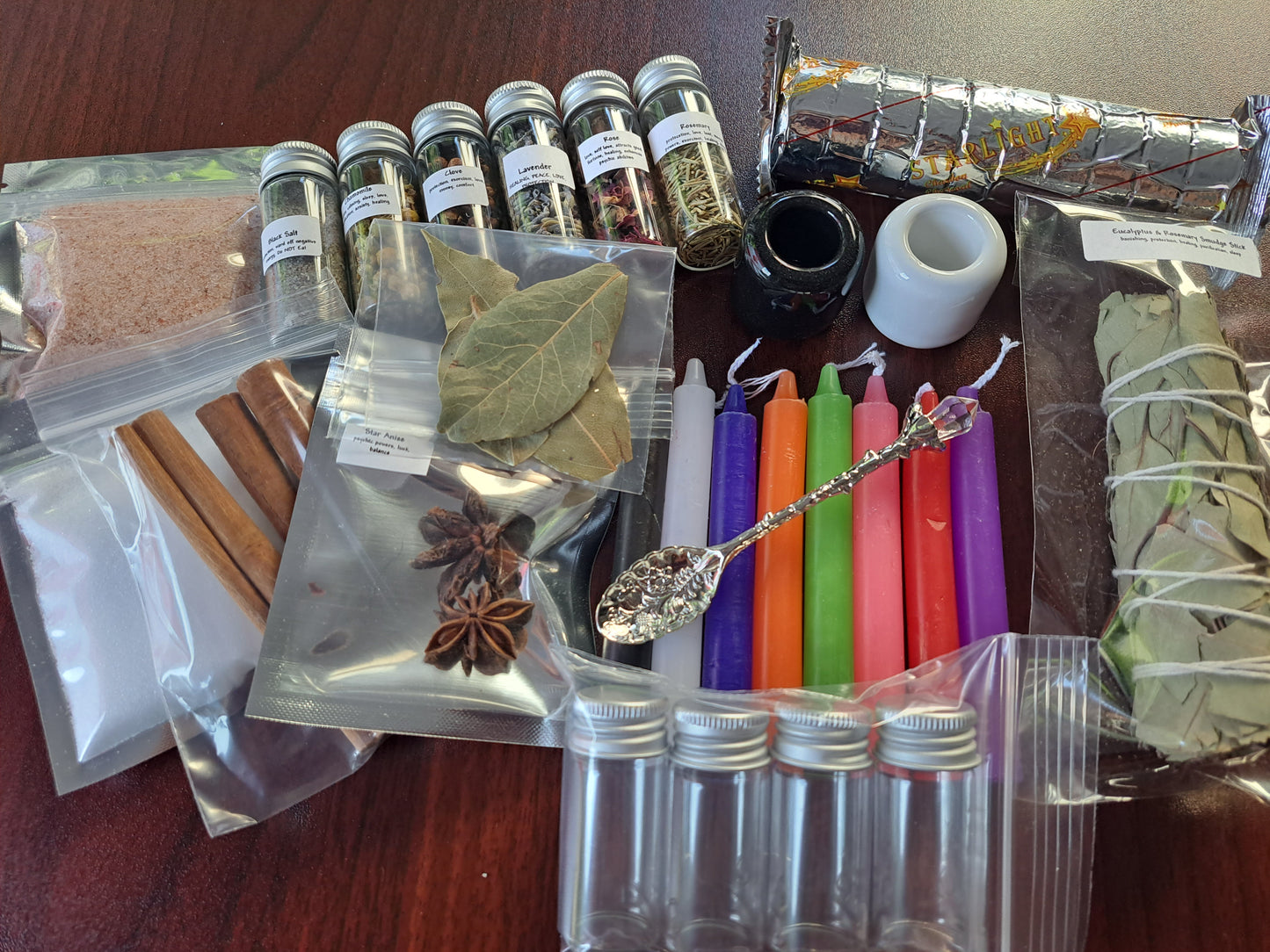 Candle Magick Starter Kit Large - Great as a Gift