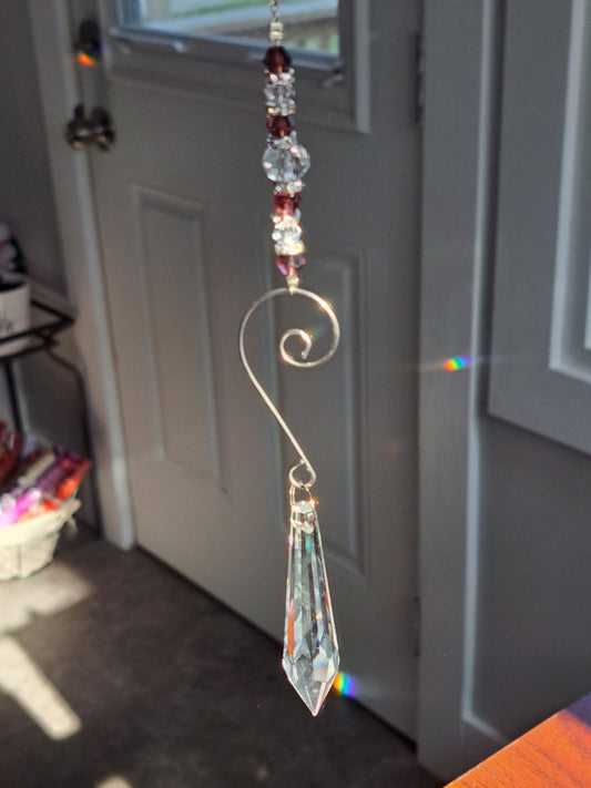 Sun Catcher - Straight Crystal Bottom