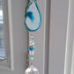 Geode Sun Catcher - Blue