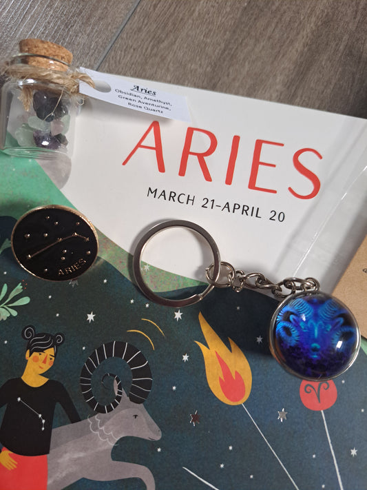 ARIES Zodiac Kit, Astrology Kit, Star Sign, Constellation, Sun, Moon, Rising