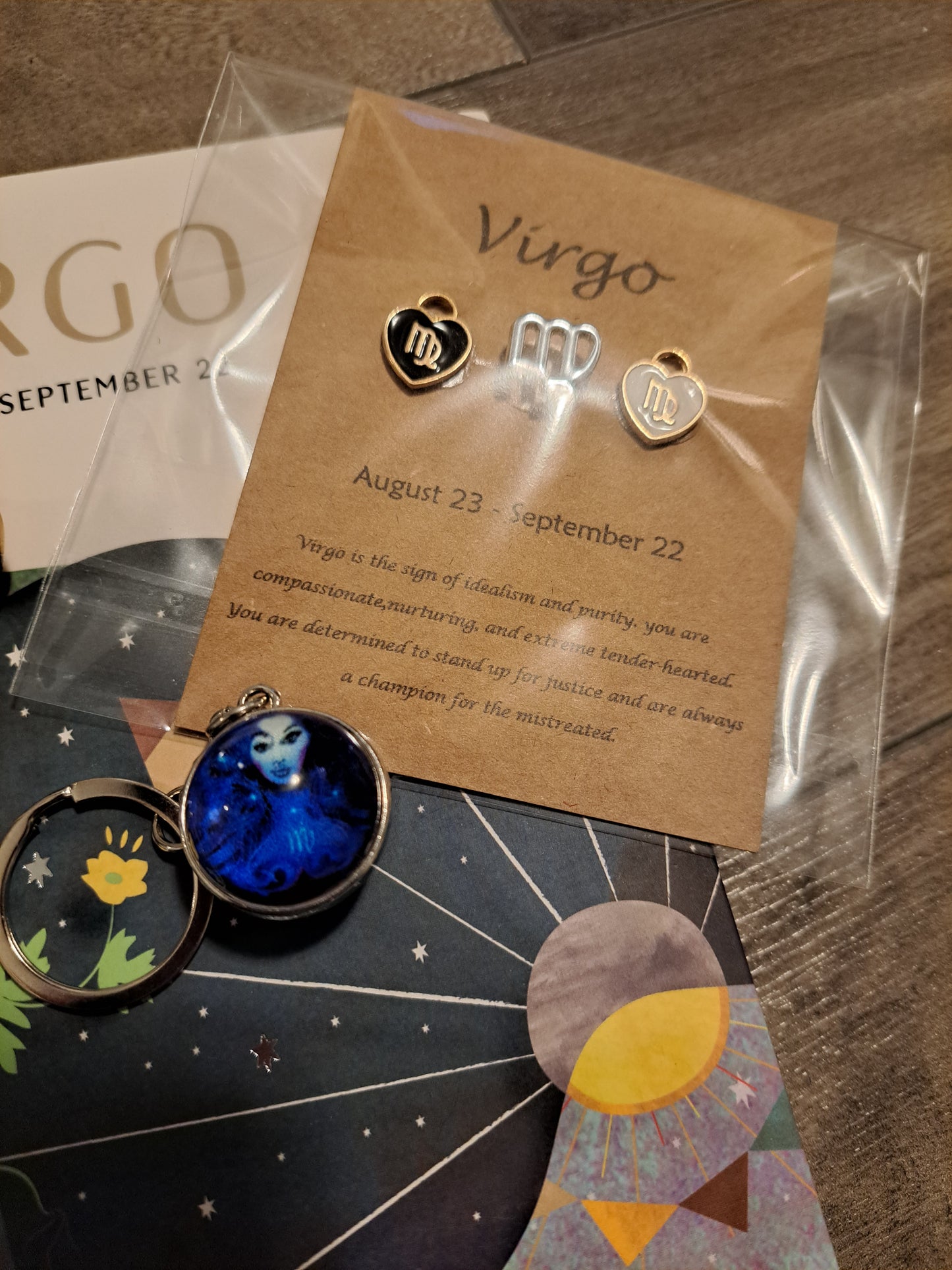 VIRGO Zodiac Kit, Astrology Kit, Star Sign, Constellation, Sun, Moon, Rising