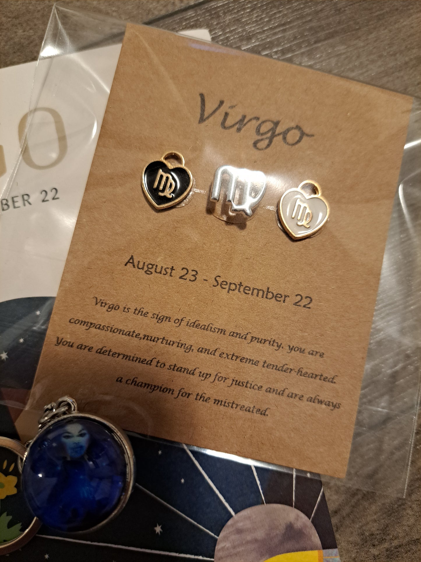 VIRGO Zodiac Kit, Astrology Kit, Star Sign, Constellation, Sun, Moon, Rising