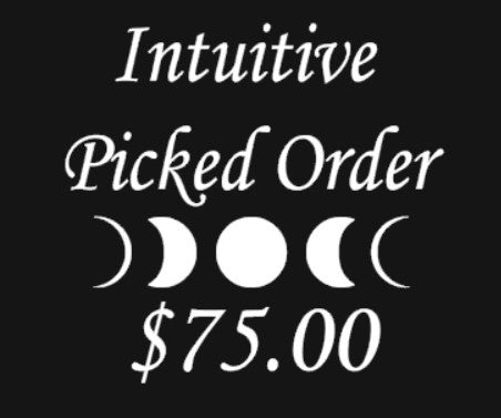 Intuitively Picked Order Just for You - $75