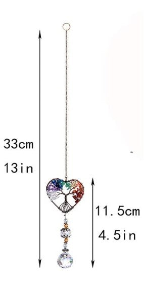 Chakra Sun Catcher - Heart