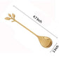 Altar Spoon - Gold Leaf Design