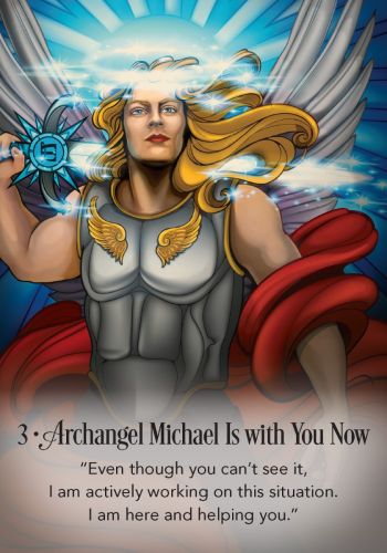 The Archangel Michael Sword of Light Oracle - 44 Cards & Guide