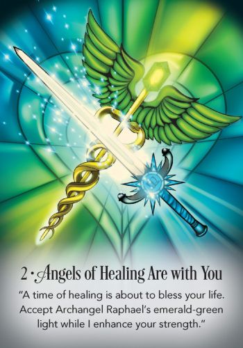 The Archangel Michael Sword of Light Oracle - 44 Cards & Guide