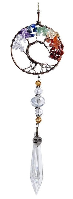 Chakra Sun Catcher - Tree of Life