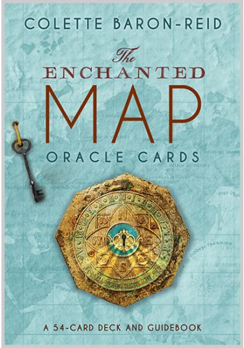 The Enchanted Map Oracle Cards - 54 Cards & Guidebook