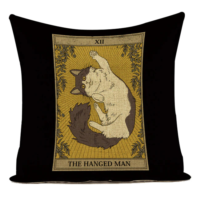 The Hanged Man Cat - Pillow Case Cover