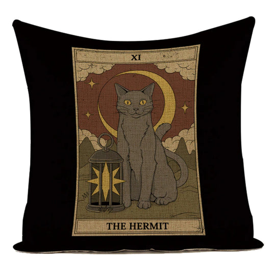 The Hermit Cat - Pillow Case Cover