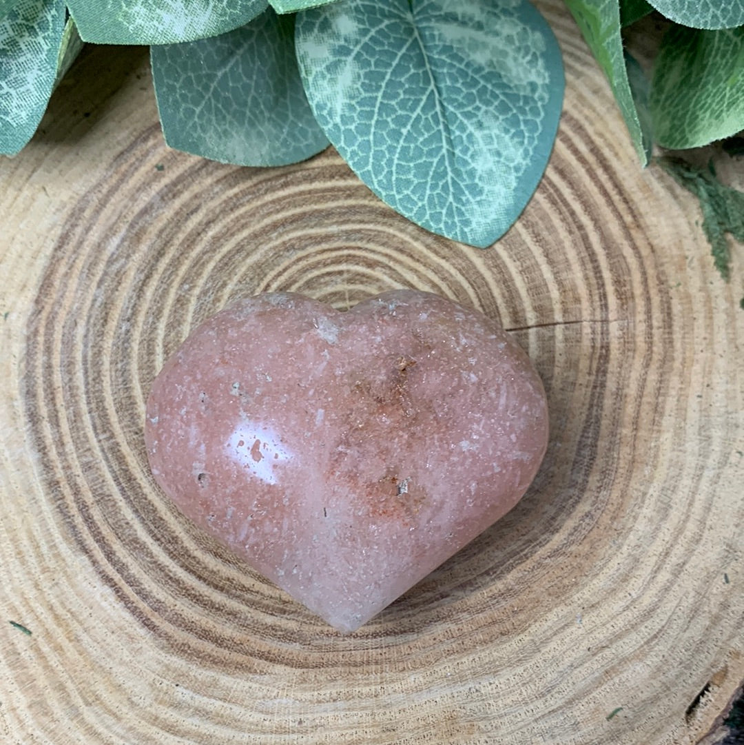 Pink Amethyst Hearts