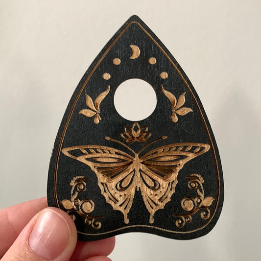 Butterfly, Planchette - Wooden Sphere Stand