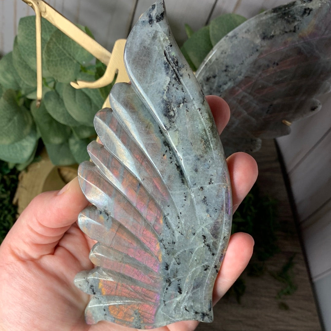 Labradorite Wings XL Angel