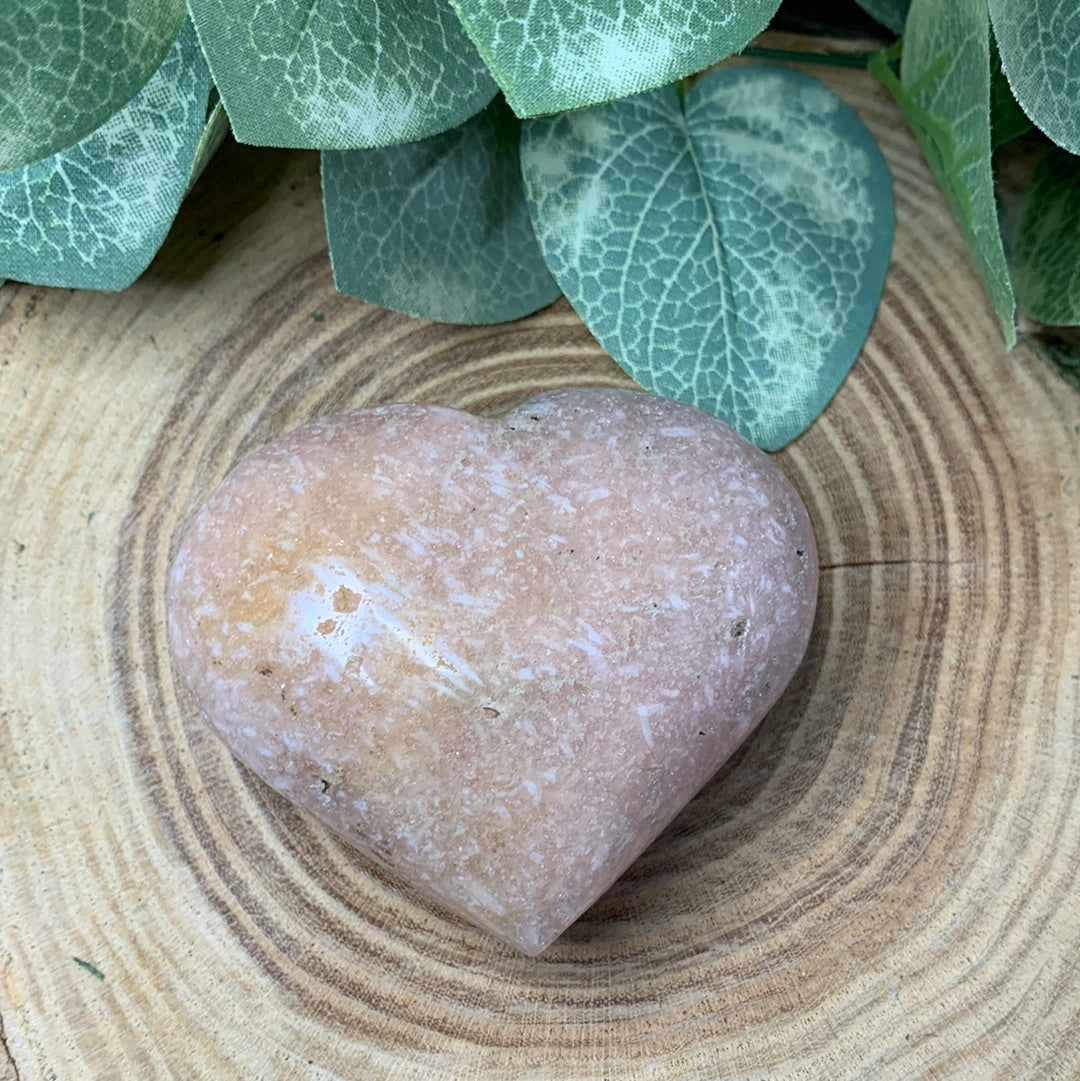 Pink Amethyst Hearts