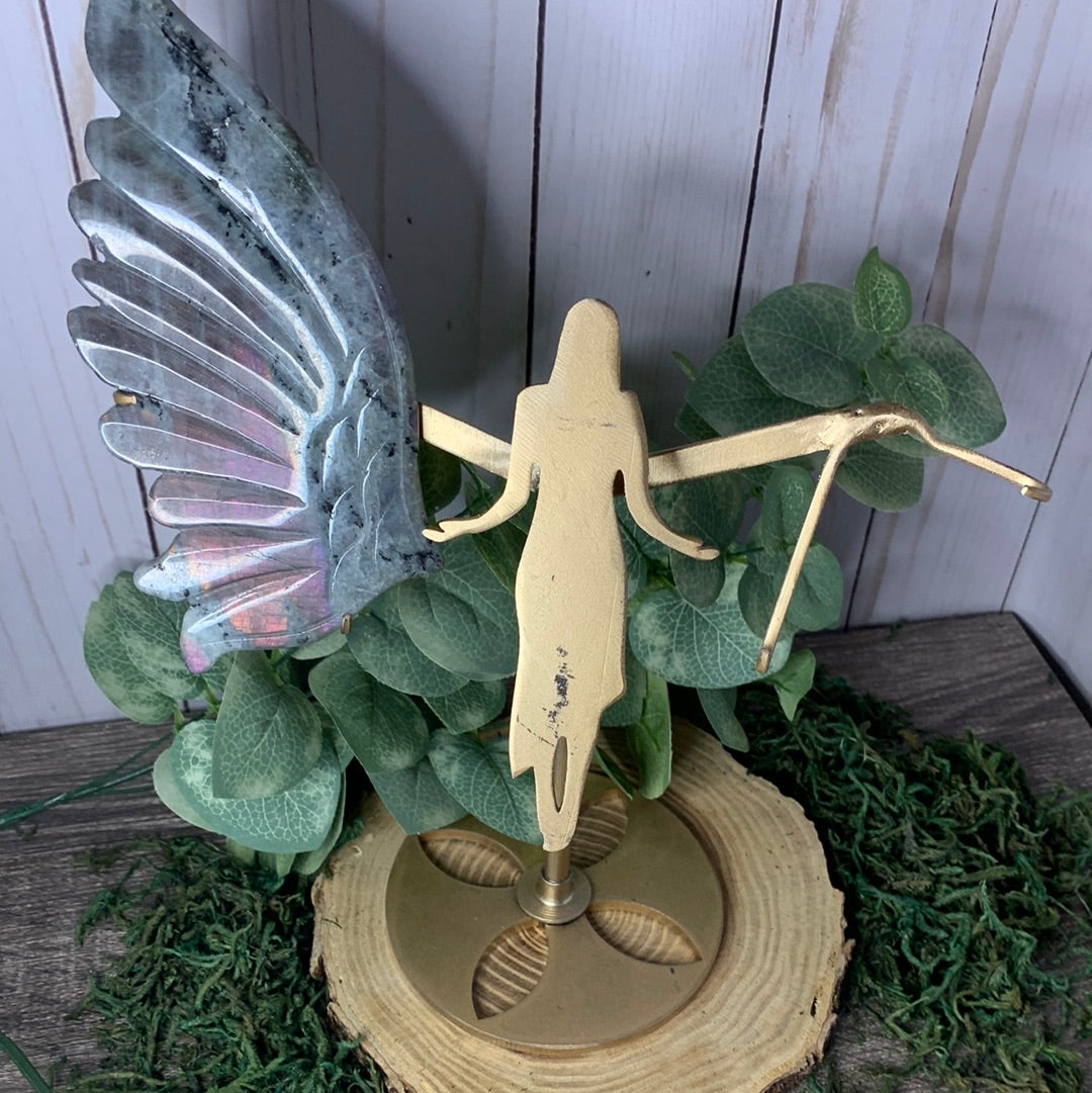 Labradorite Wings XL Angel