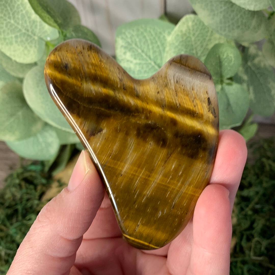 Gua Sha - Yellow Tigers Eye