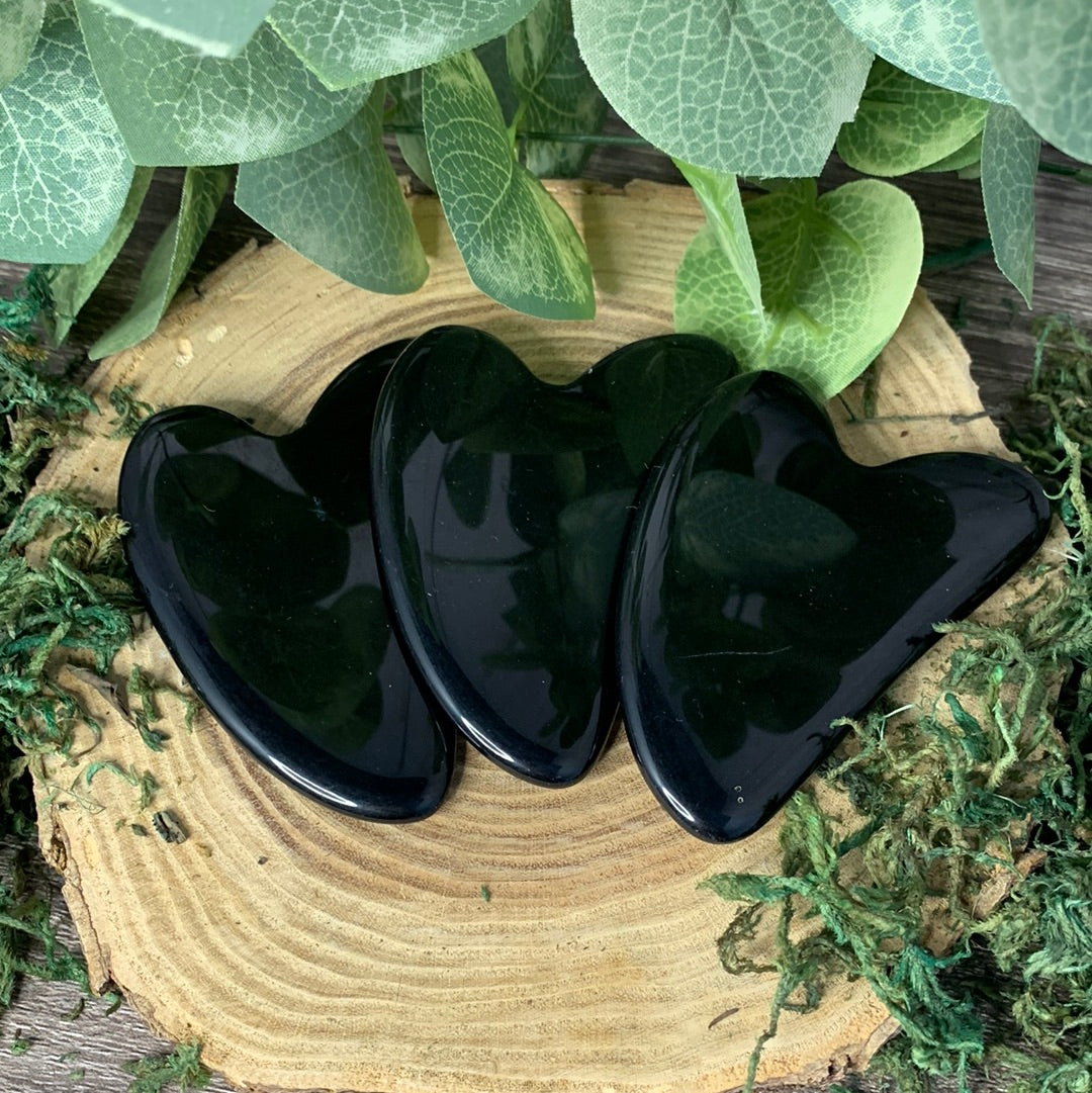 Gua Sha- Black Obsidian