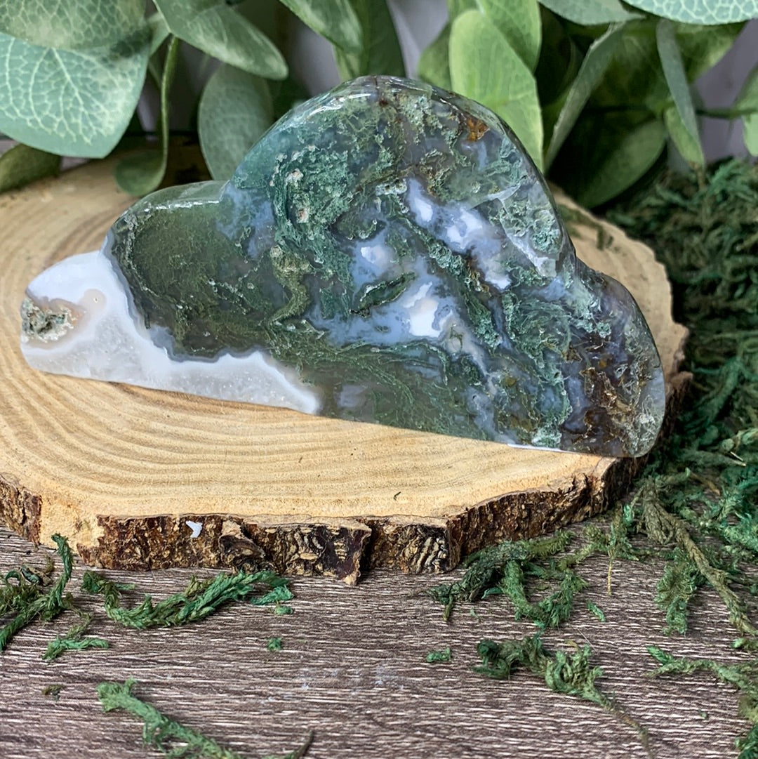 Moss Agate Clouds