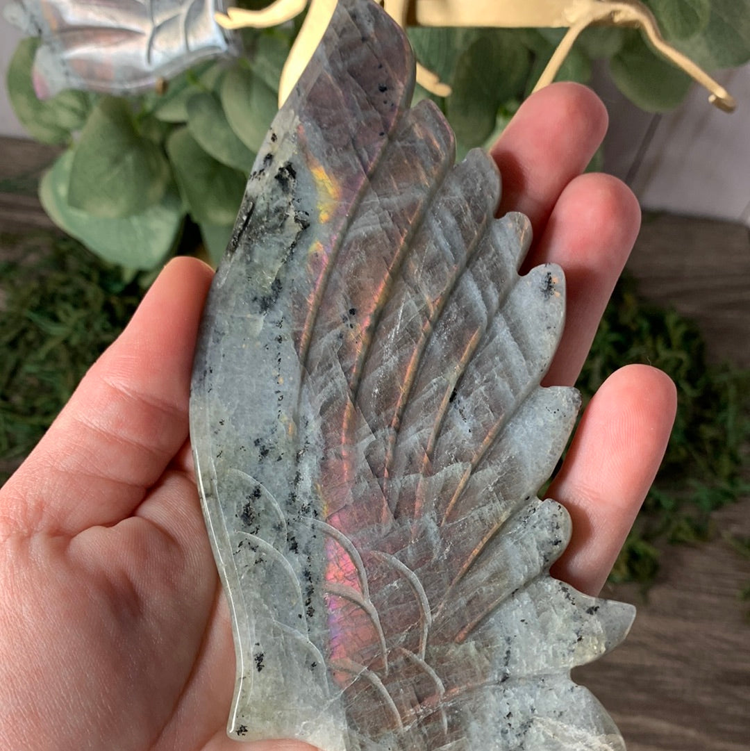 Labradorite Wings XL Angel