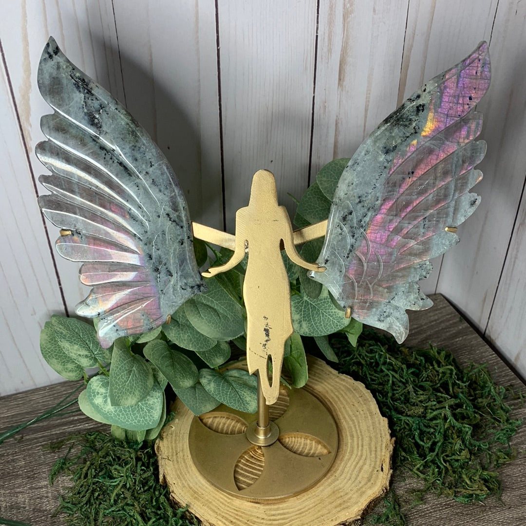 Labradorite Wings XL Angel