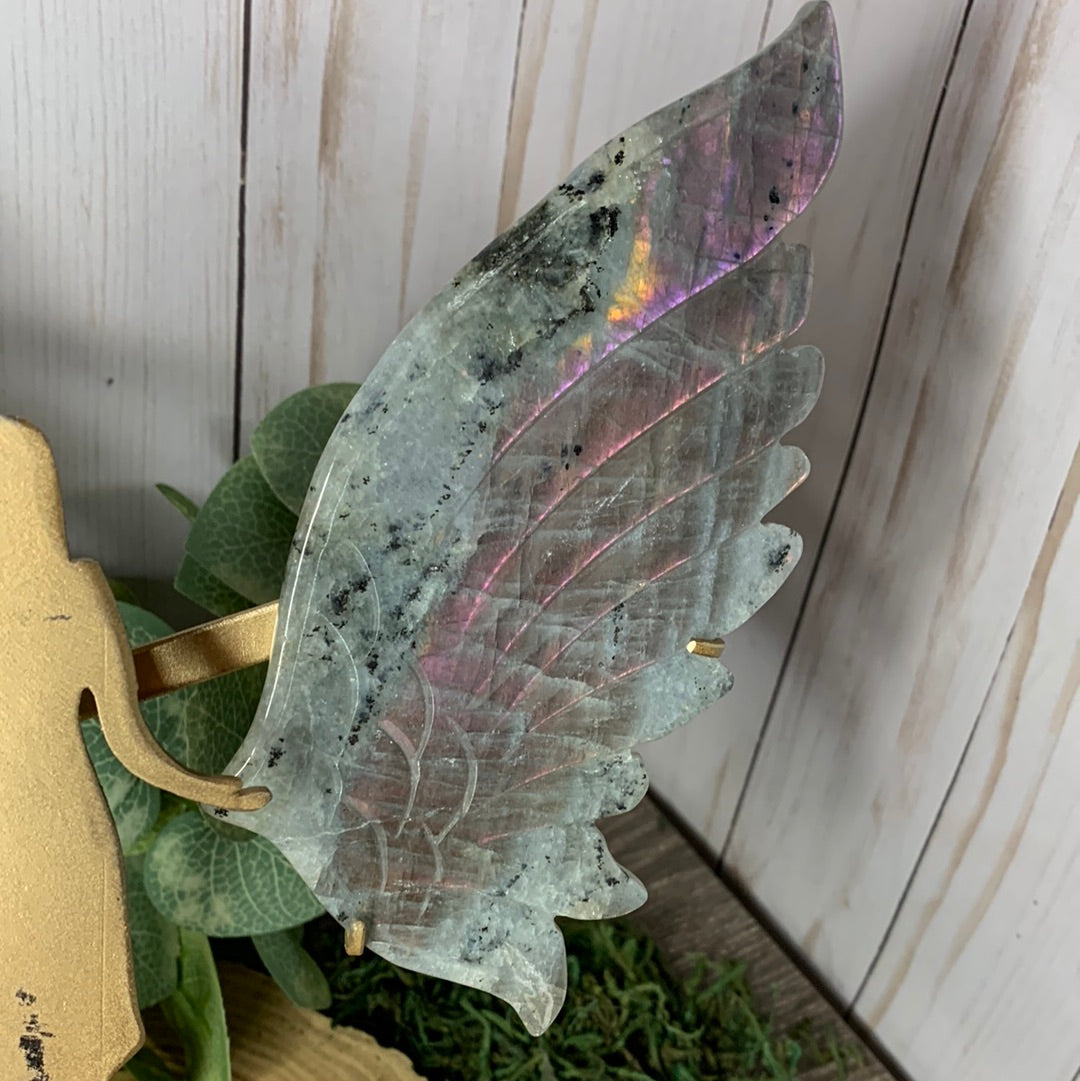 Labradorite Wings XL Angel