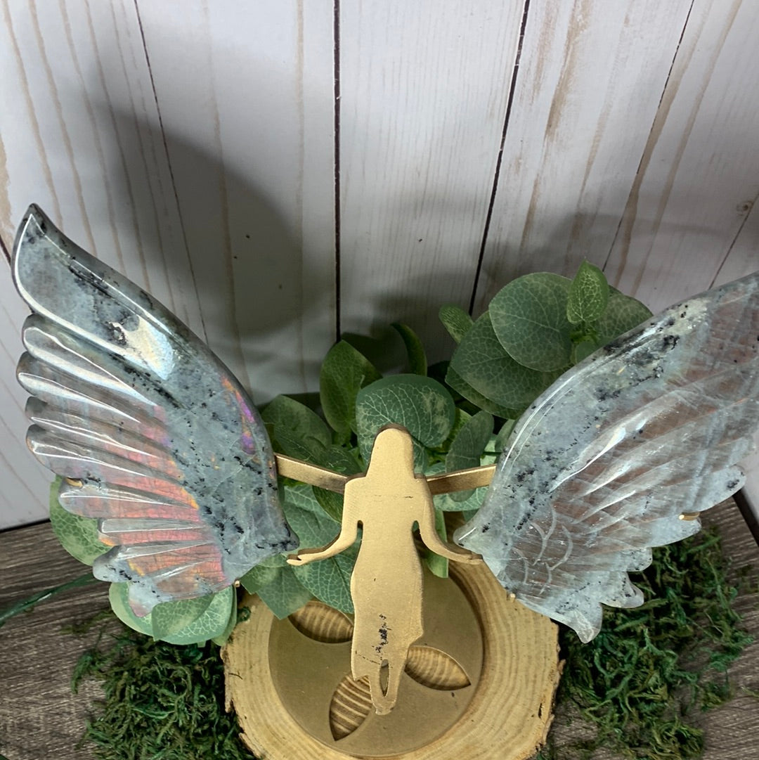 Labradorite Wings XL Angel