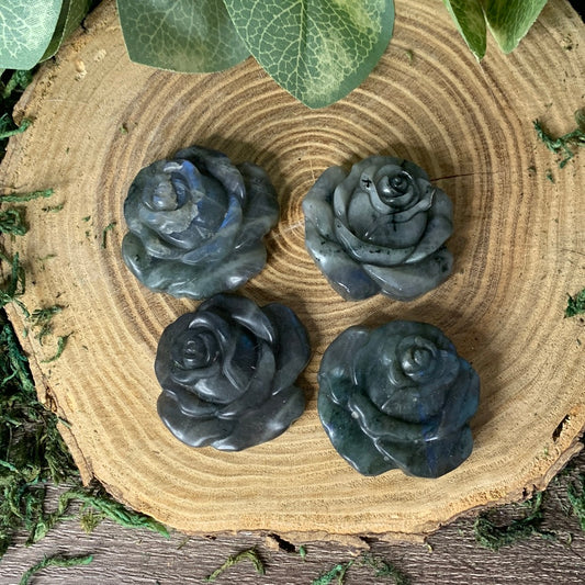 Labradorite Roses