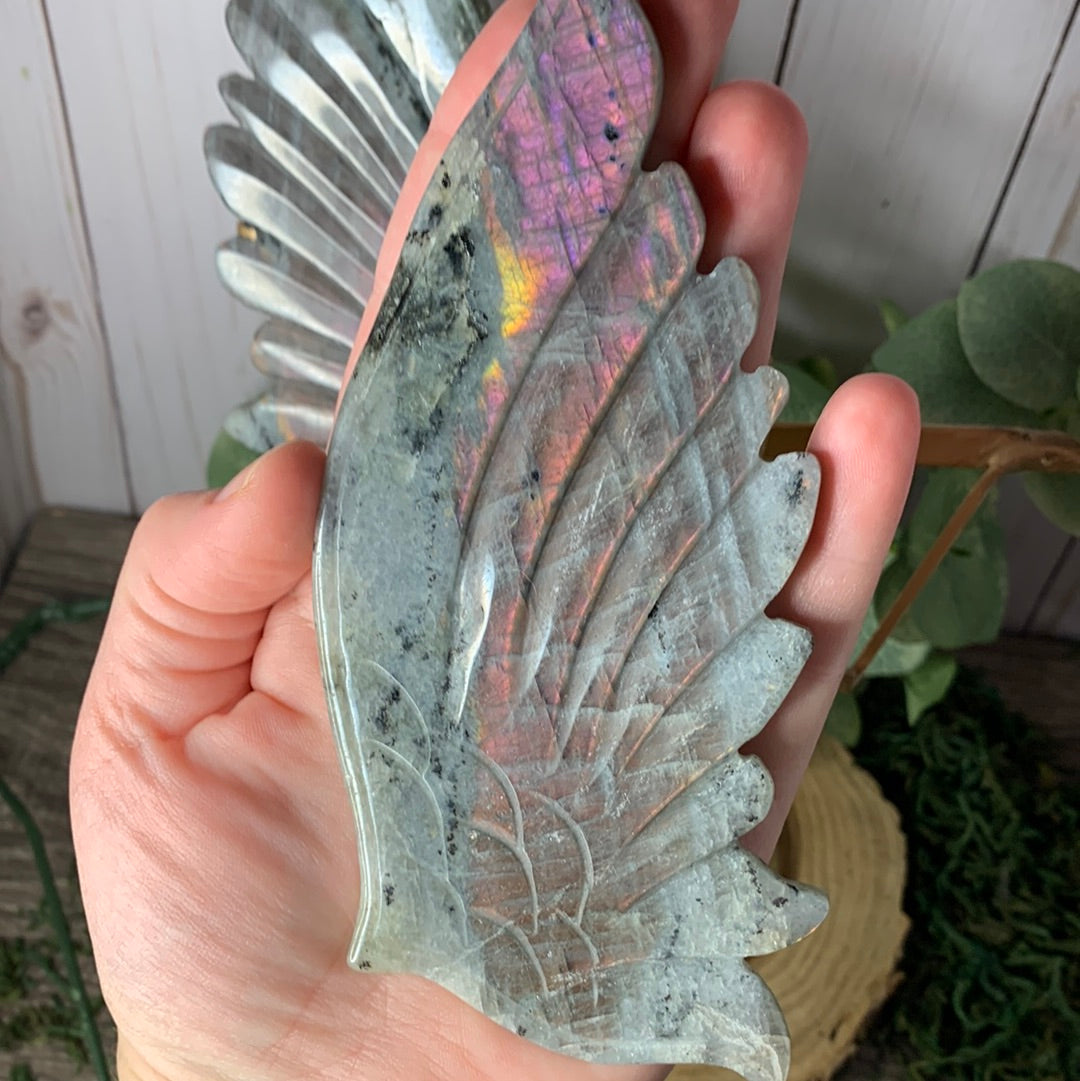 Labradorite Wings XL Angel