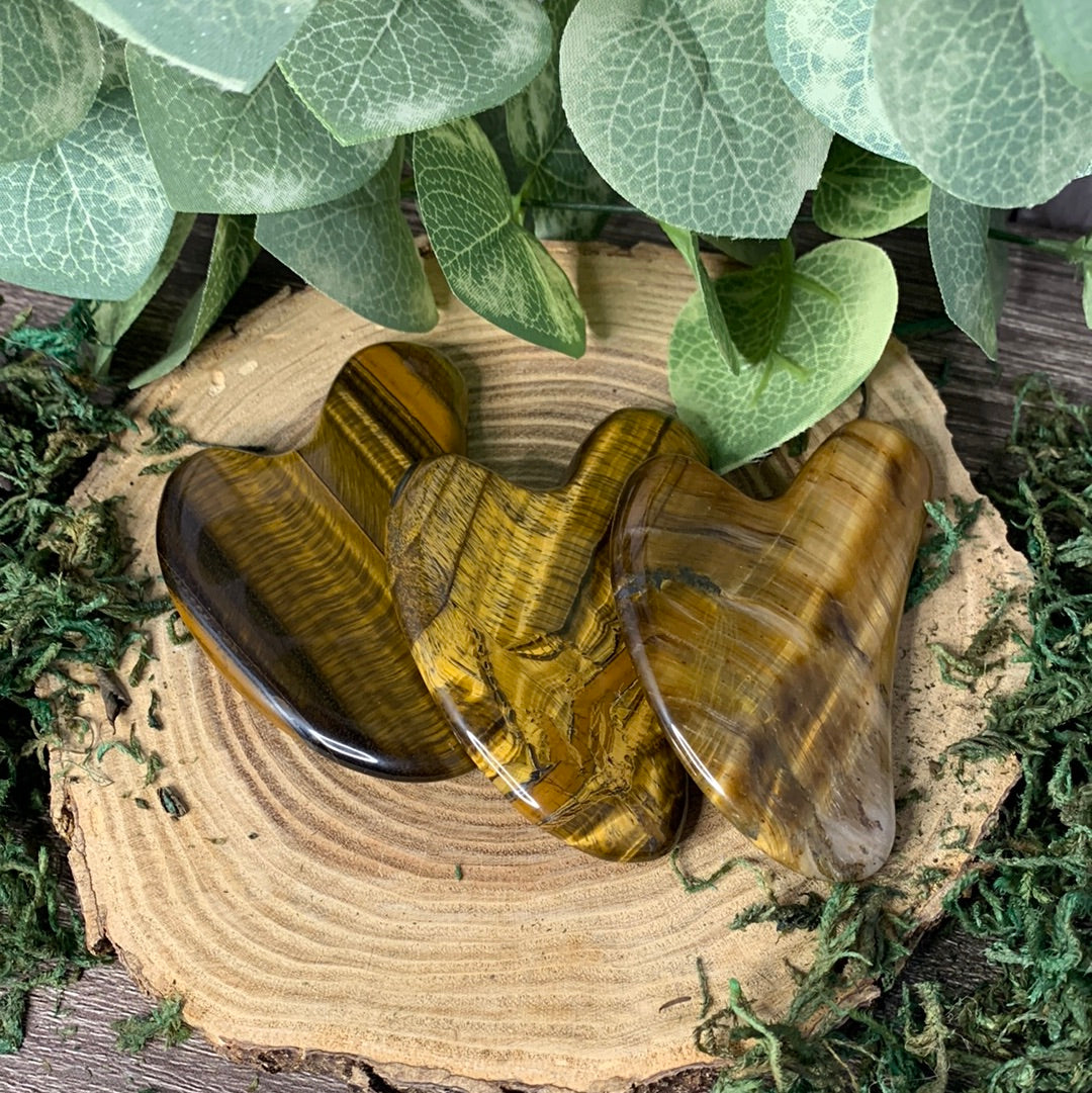 Gua Sha - Yellow Tigers Eye