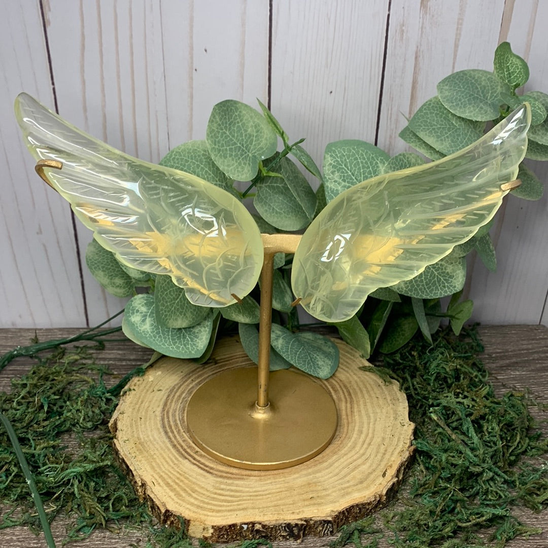 Lemon Citrine Wings XL