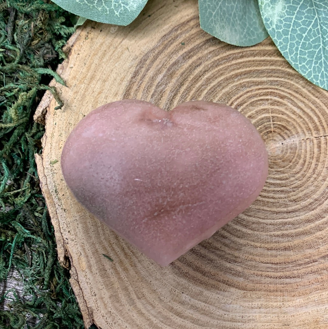 Pink Amethyst Hearts