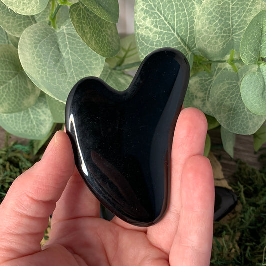 Gua Sha- Black Obsidian