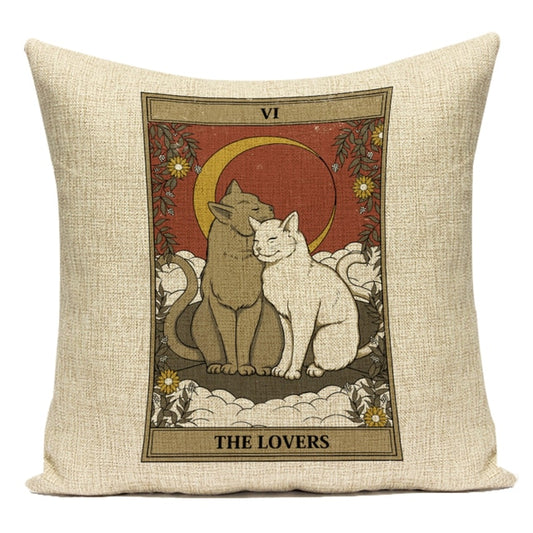 The Lovers Cat - Pillow Case Cover