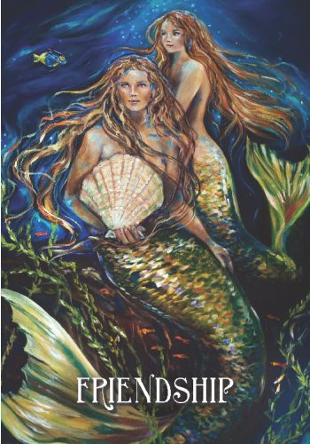 Messages from the Mermaids Oracle and Guidebook - 44 Cards