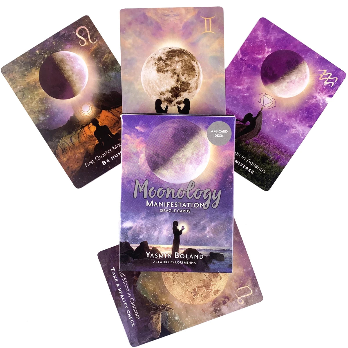 Moonology (TM) Messages Oracle: A 48-Card Deck and Guidebook