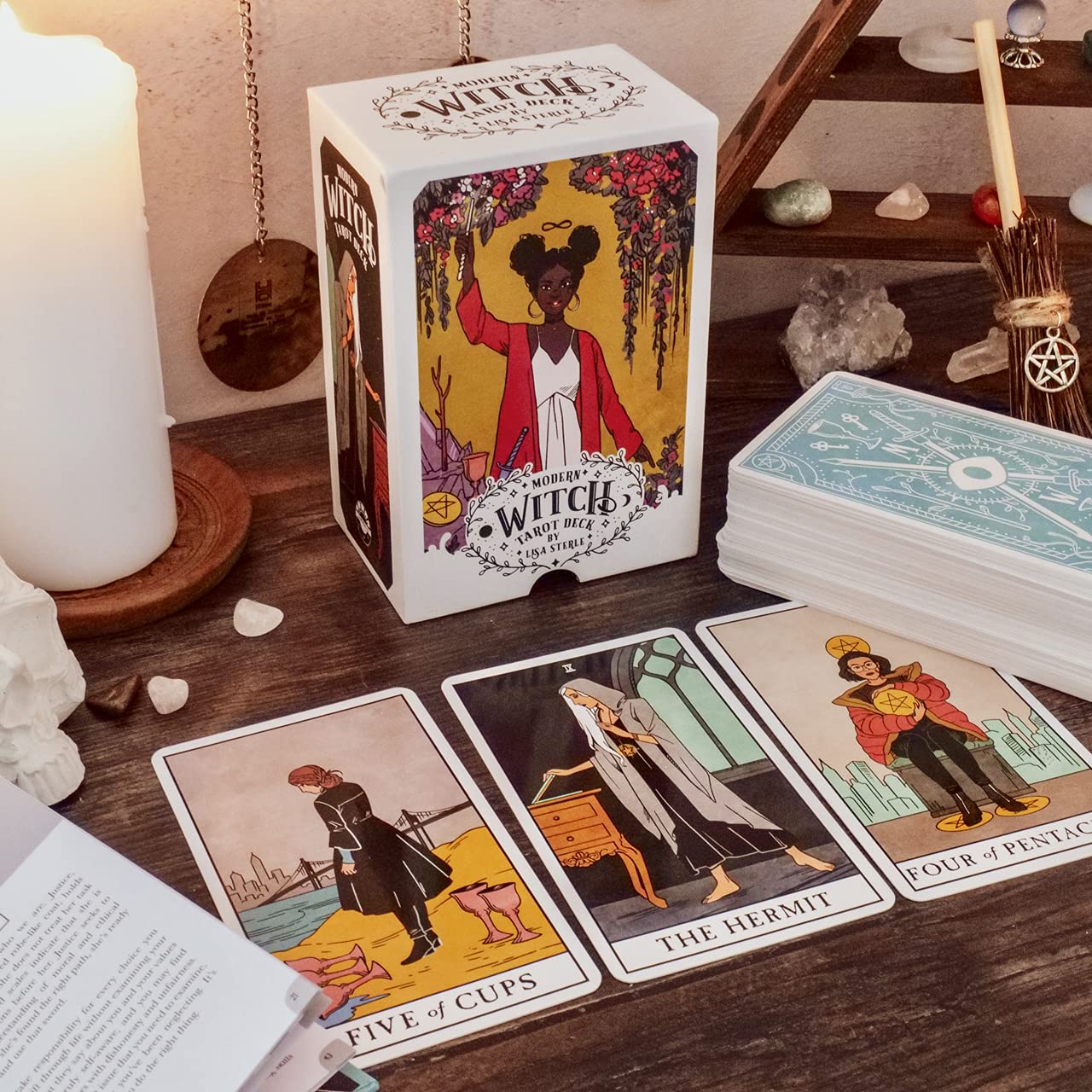 Modern Witch Tarot - cards and guidebook