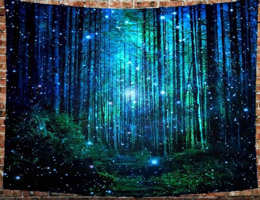 Enchanted Forest Tapestry