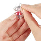 Crystal Cage Necklace Holder - Spiral Bead Cage Lg (25 x 30mm)