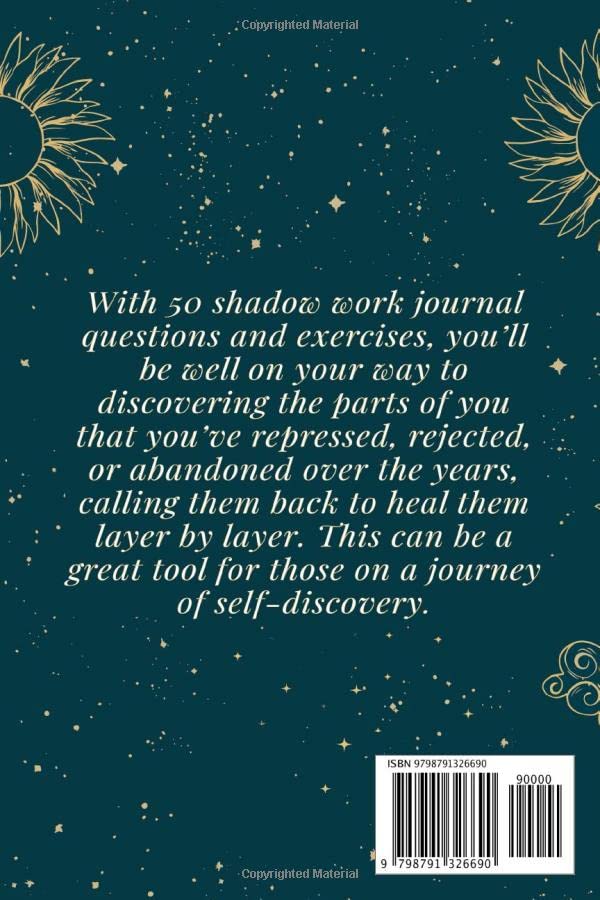 Shadow Work Journal for Women, Self Discovery, Therapy Journal, Healin