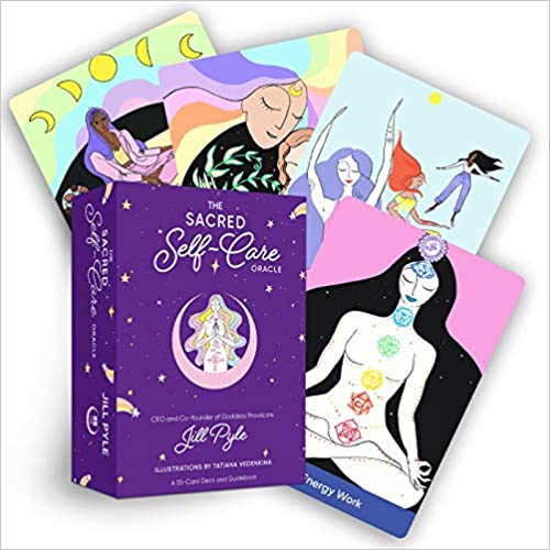 The Sacred Self-Care Oracle- 55 cards Pocket Mini Size