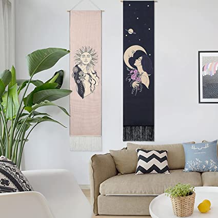 Tapestry Wall Hanging - Long Black Moon