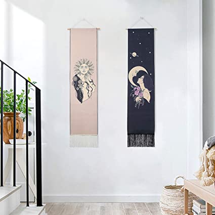 Tapestry Wall Hanging - Long Black Moon