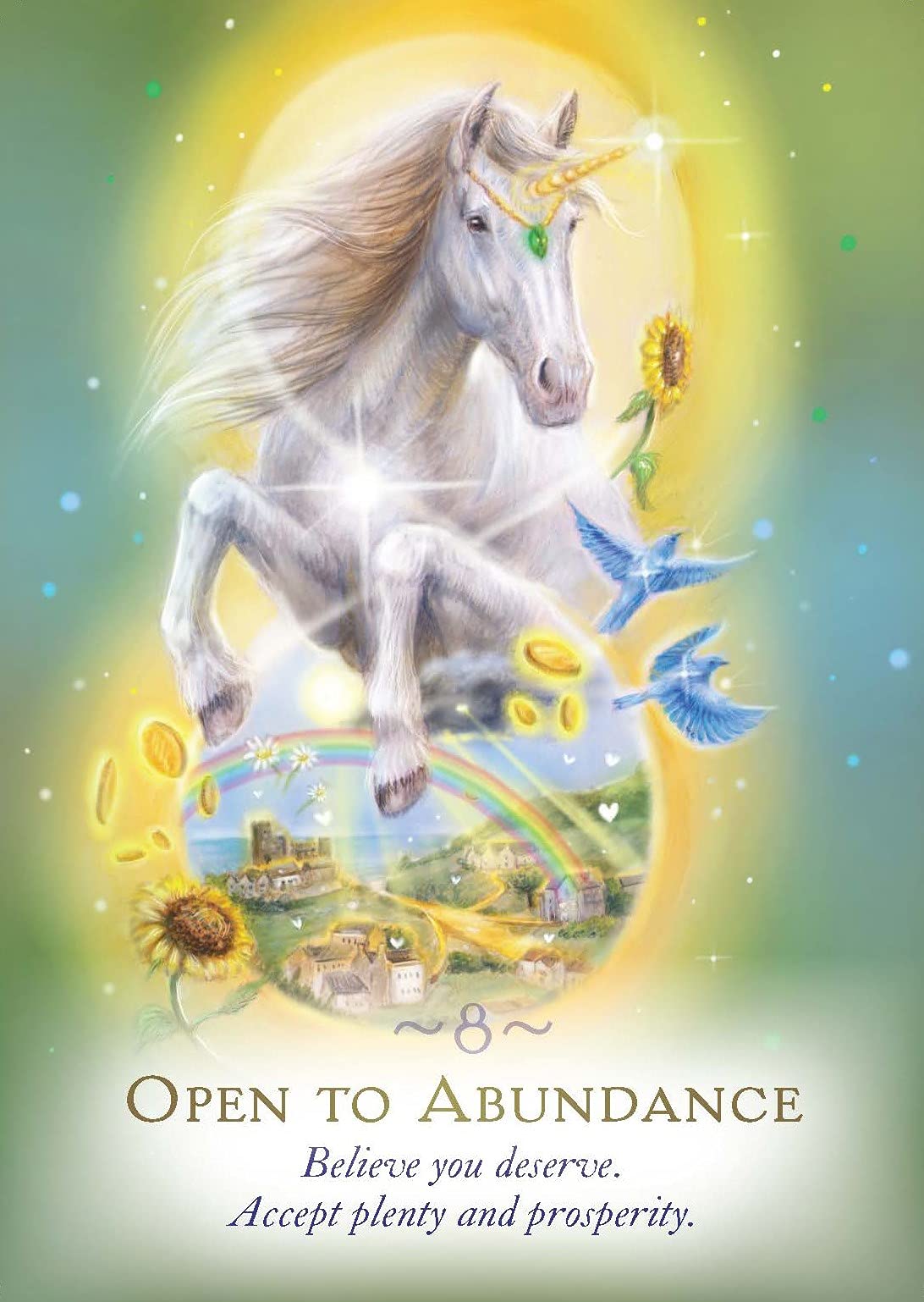 The Magic of Unicorns Oracle - 44 cards and guidebook