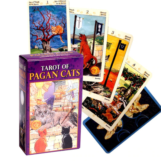 Pagan Cats Tarot - Pocket Mini Size