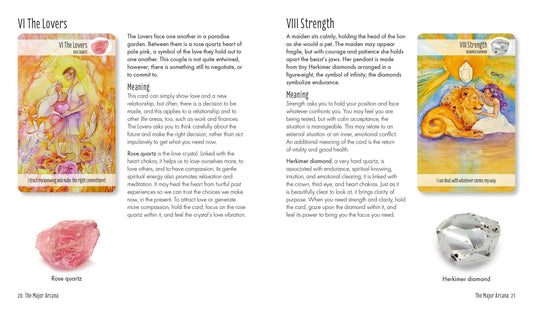 The Crystal Power Tarot & Guidebook